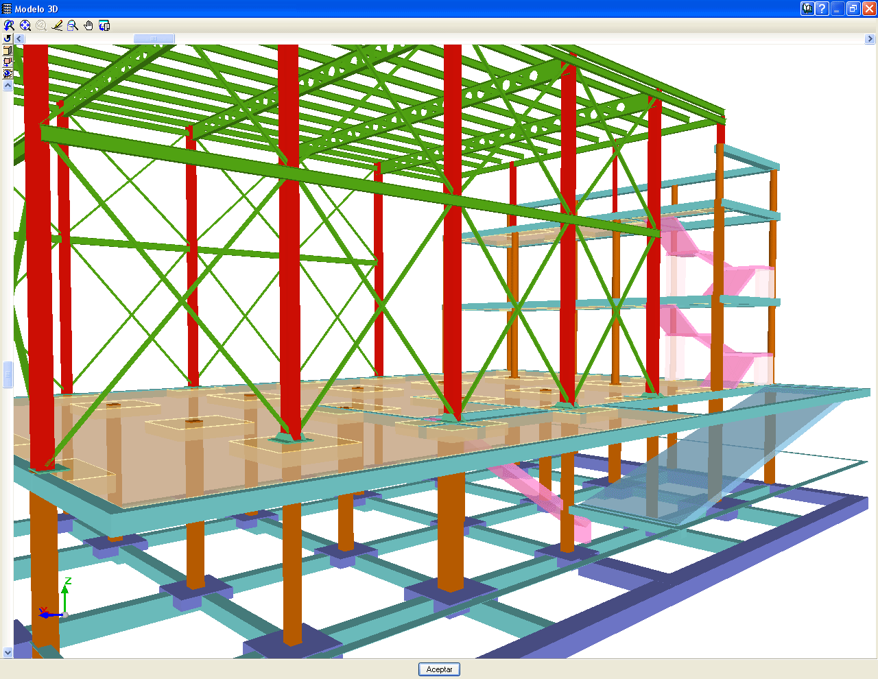 CYPE 3D Cálculo de estructuras 3D de acero y madera con cimentación y